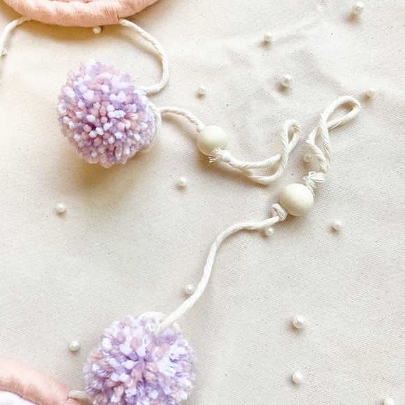 Rainbow Garland Nursery Decor Party Decorations Baby Shower Wall Hanging Decor - Picture 6 of 7